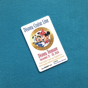 Disney Cruise Light Card® - Porthole Captains - Custom Card Schlüsselschalter Aktivator - für Fischverlängerung FE Geschenk DCL