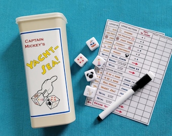 Disney Cruise Yacht-Sea Dice Game, Mickey Nautical Theme