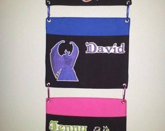 Custom Disney Cruise Fish Extender – Two Personalized Interchangeable Pockets