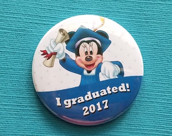 Spilla di laurea Disney – Minnie laureata - Spilla celebrativa, crociera, parco