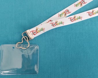 Disney Christmas Lanyard - KTTW Card Holder, Child or Adult