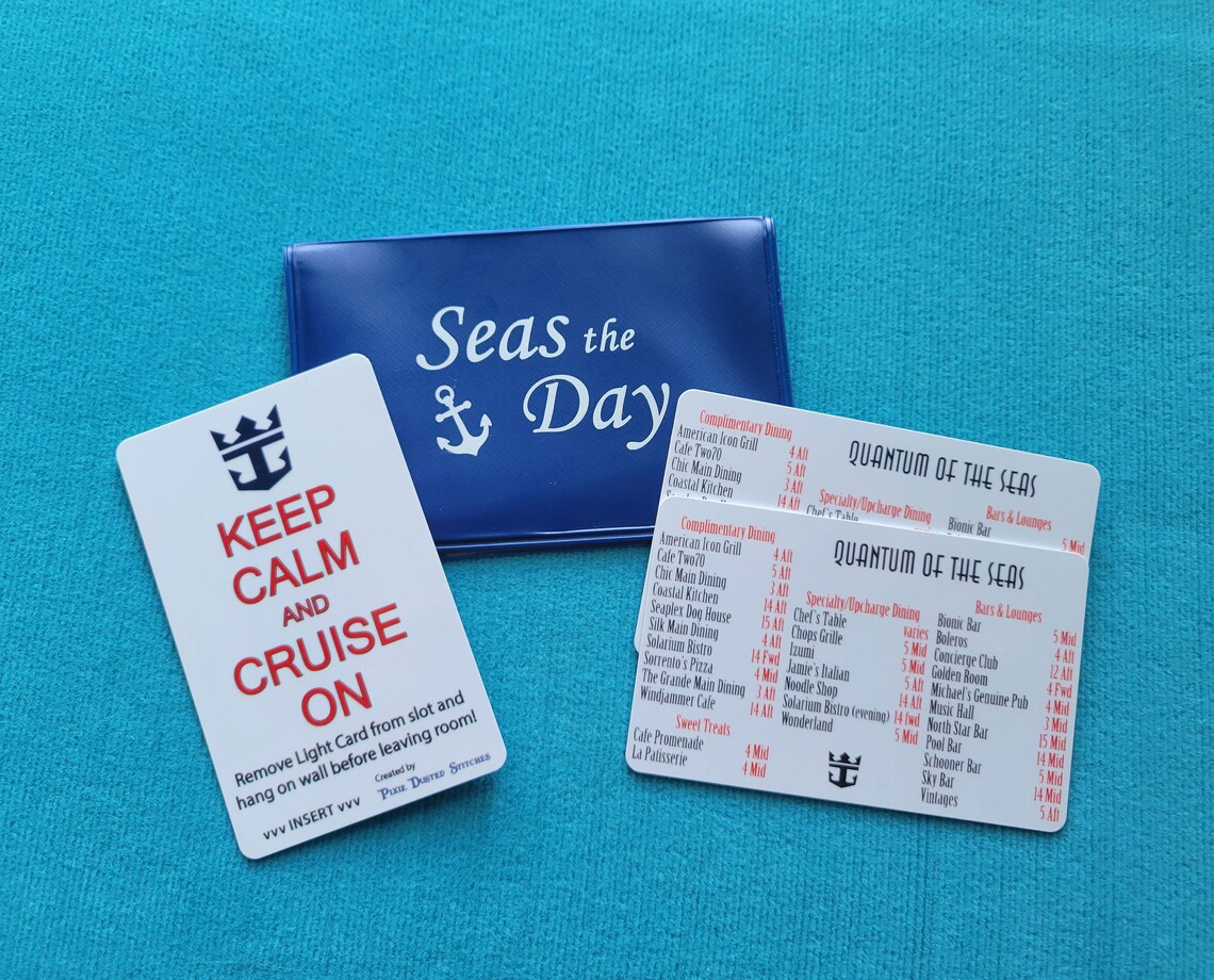 Royal Caribbean Light Card® and Deck Locator Gift Sets Etsy