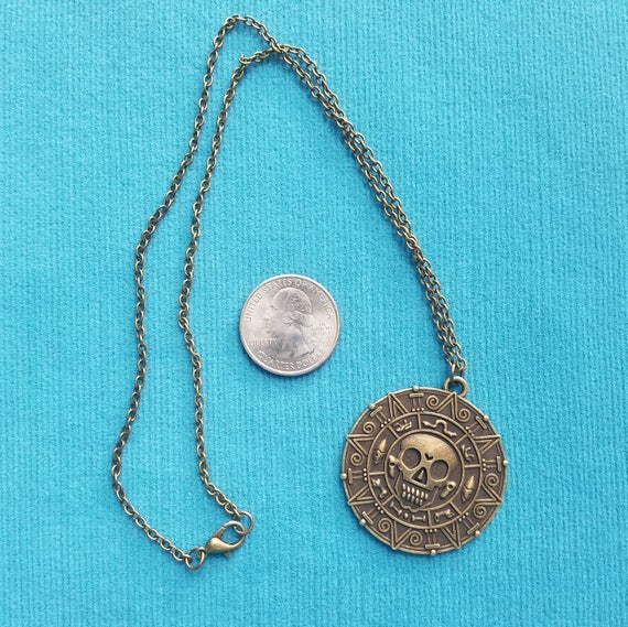 Pirates of the Caribbean Aztec Coin Necklace – Disney Cruise FE