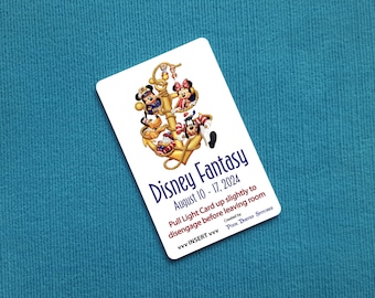 Disney Cruise Light Card® - Anchors Away! - custom magic card key switch activator - for Fish Extender FE Gift DCL
