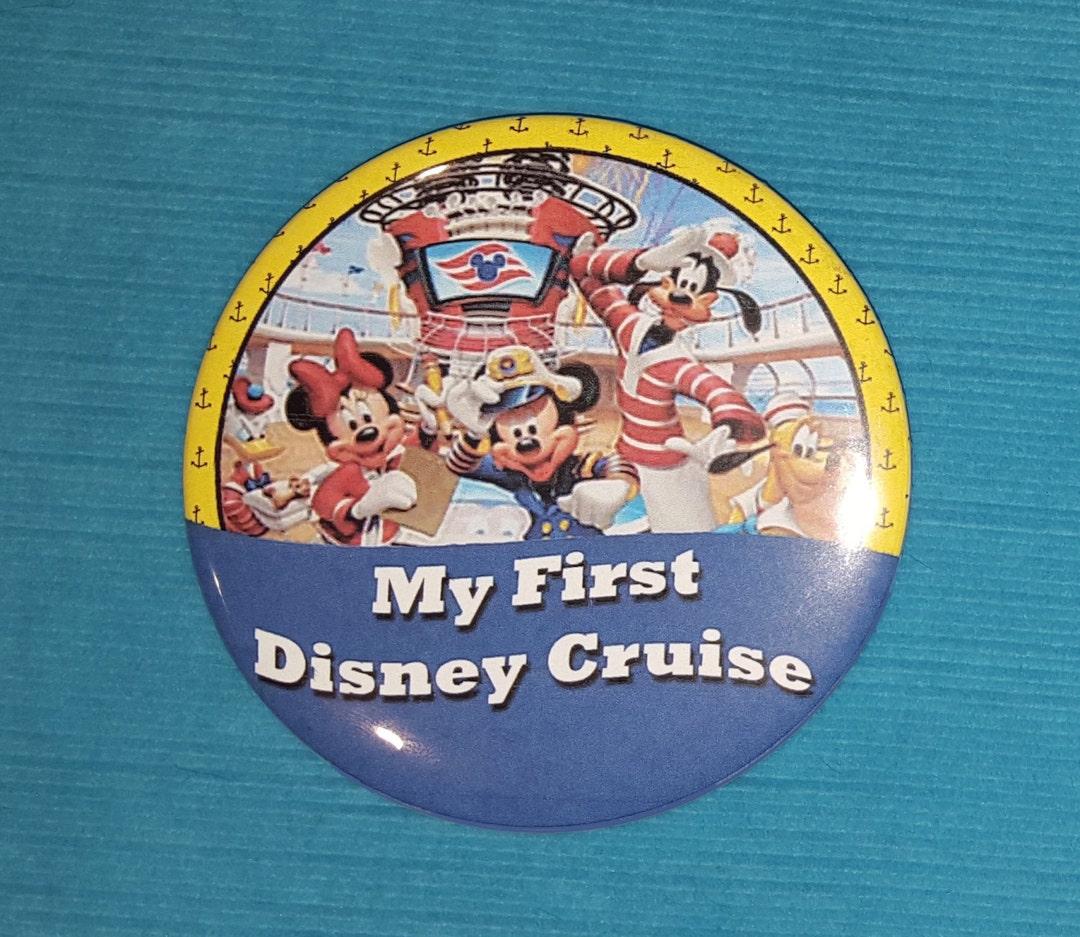 Disney Cruise Line ピンバッジ My First Disney Cruise Celebration Magnet/pin – Mickey & Gang - Etsy
