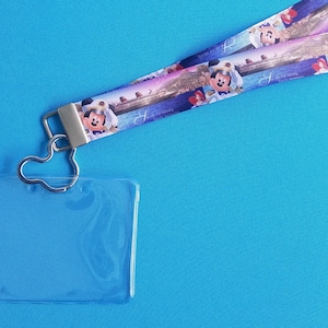 Disney Lanyard  - for KTTW Card - Disney Cruise - DCL - Captain Mickey - Disney Cruise Ship - Non-scratchy - Child or Adult - ID Holder