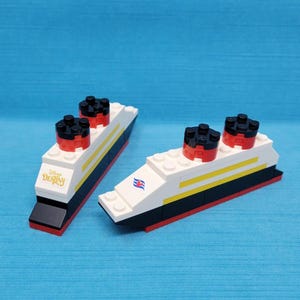 DCL Lego® Ship - Disney Cruise - Authentic New Lego® Bricks - All Ships Available - Perfect Complete Fish Extender Gift - Kids Teens Adults