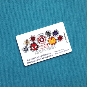 MARVEL Day at Sea Disney Cruise Light Card® Kartenschlüsselschalter Aktivator für Fish Verlängerung FE Geschenk DCL