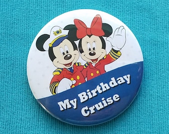 Spilla Disney per la crociera di compleanno – Bottone celebrativo, regalo Fish Extender