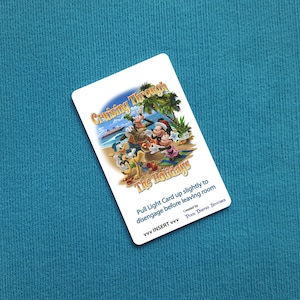 Disney Cruise Light Card® - Croisière pendant les Fêtes - Noël - Merrytime - carte d'activation du commutateur à clé pour Fish Extender FE Gift DCL