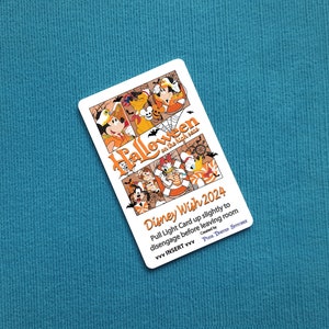 Halloween auf hoher See Custom Disney Cruise Light Card® Kartenschlüsselschalter Aktivator für Fish Verlängerung FE Geschenk DCL