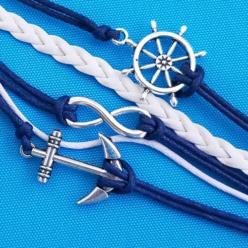 Nautical Bracelet Etsy
