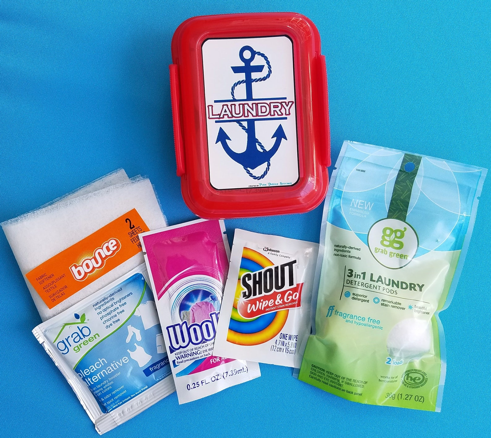 travel size laundry supplies
