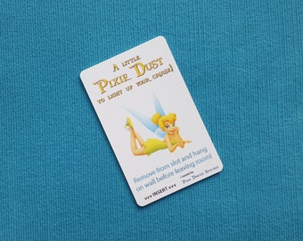Tinkerbell Disney Cruise DCL Light Card® card key switch activator Great for Fish Extender FE Gift