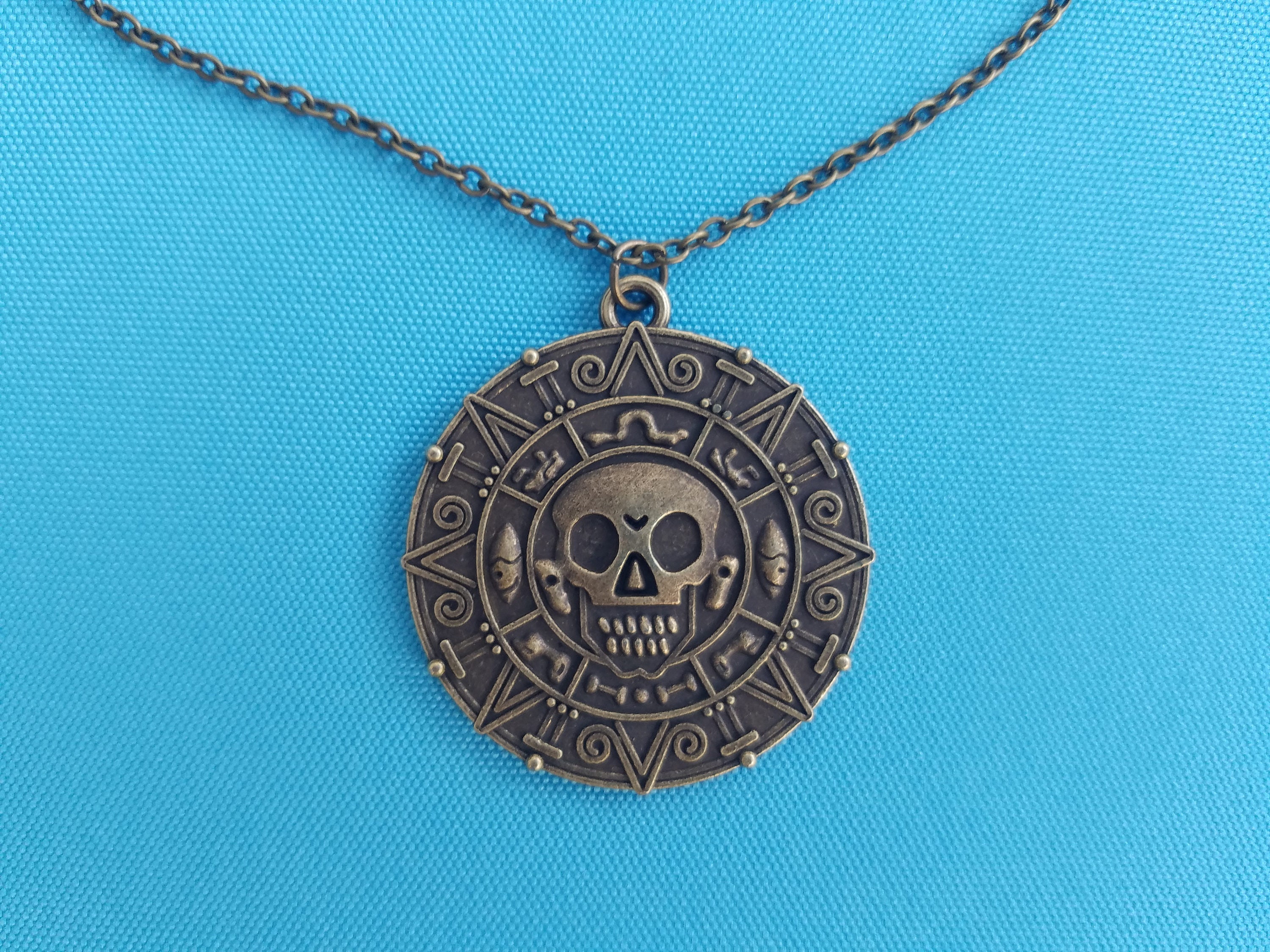 Pirates of the Caribbean Aztec Coin Necklace – Disney Cruise FE