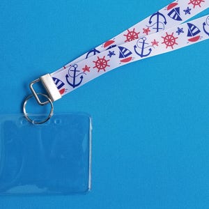 Cruise Lanyard - Vacation Lanyard - Nautical Fun - Norwegian Cruise - Royal Caribbean - Non-scratchy - Child or Adult