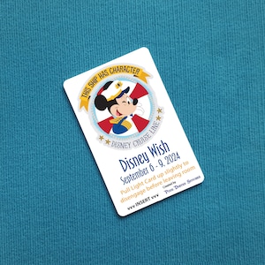 Disney Cruise Light Card® - This Ship Has Character - Custom Card Key Switch Aktivator - für Fish Verlängerung FE Geschenk DCL