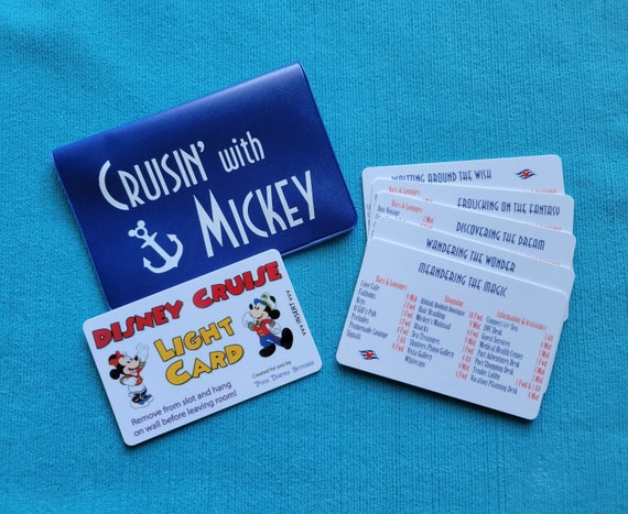 Disney Cruise Light Card® and Deck Locator Gift Sets Great Fish