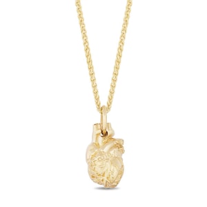 Anatomical Heart Charm
