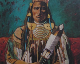 Medicine Crow Photo: Vintage Native American Crow Tribe Portrait - Etsy
