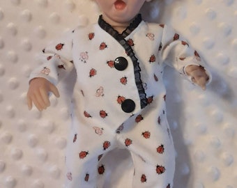 Footie Sleeper for 10-11" Reborn Doll