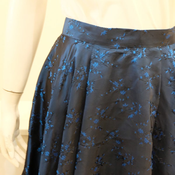 Multicolored Printed Taffeta Skirt main image 1