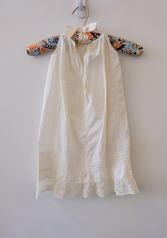 1930's Vintage Baby Cotton Summer Sleeveless Maxi… - image 8