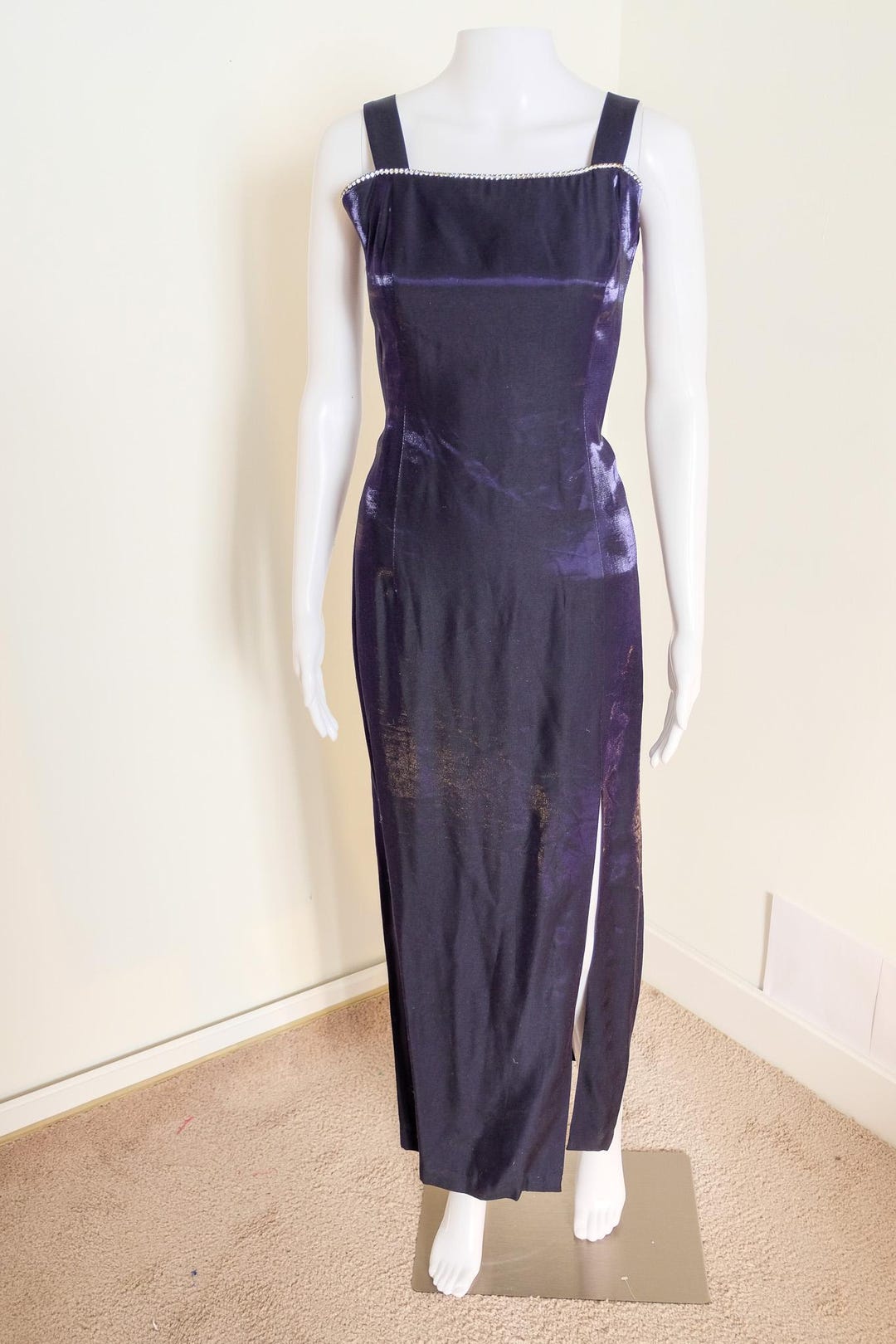 2000's sparkle tube gown