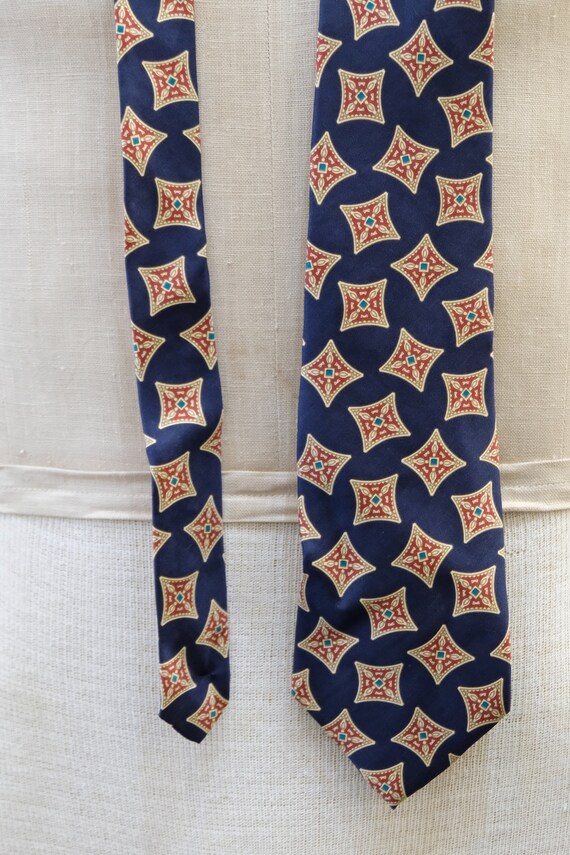 1990's Vintage Liberty Of London Silk Necktie / D… - image 3