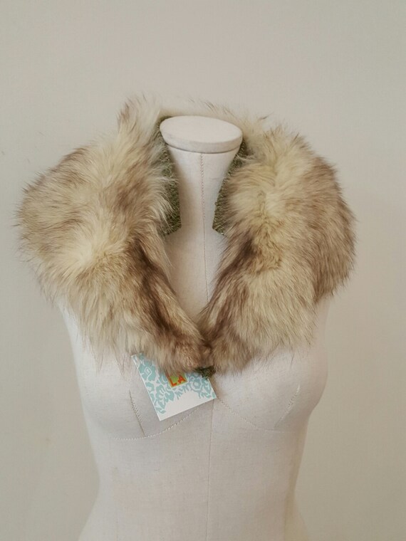 fox fur shawl collar
