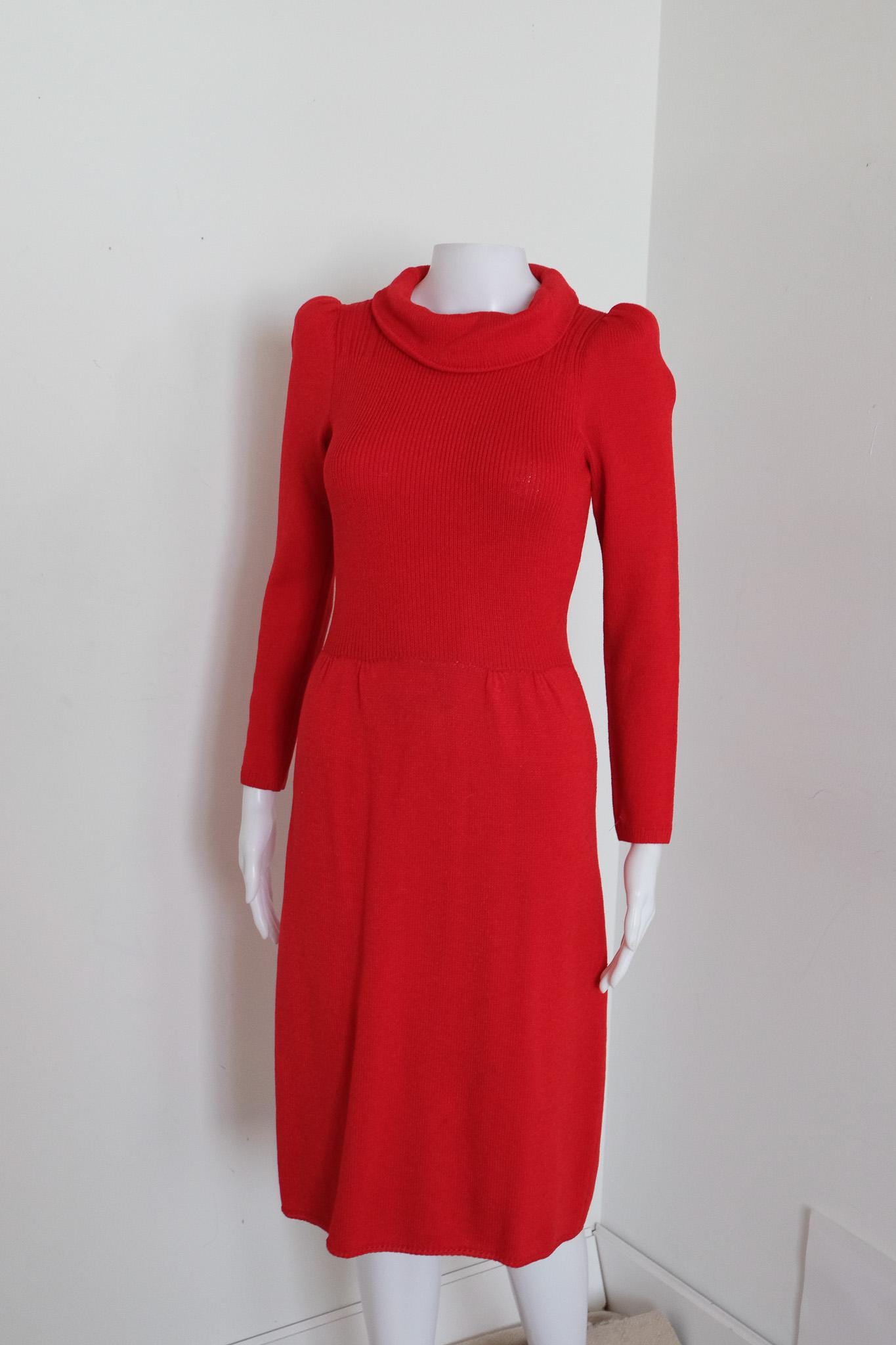 vintage st john knit dress John's Red FACat: Holiday Sets