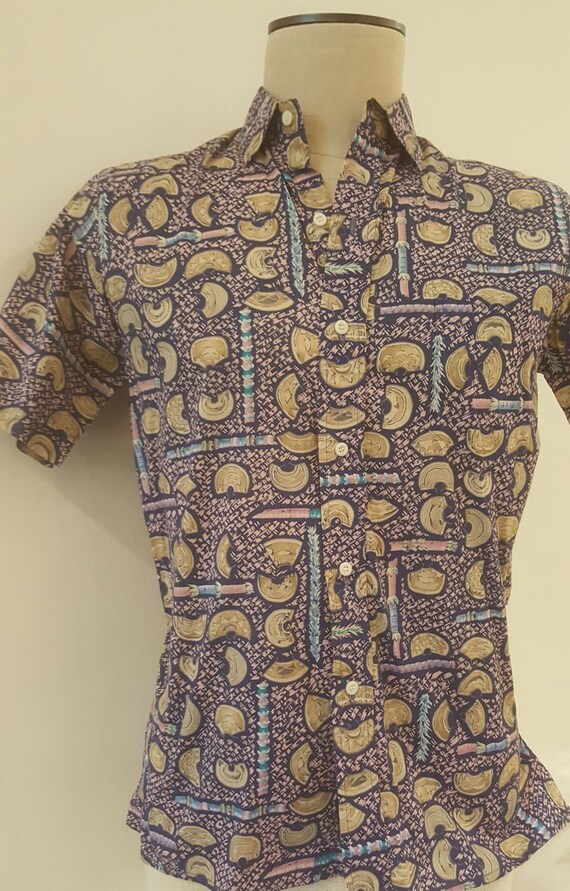 1970's Vintage Reyn Spooner Hawaiian Tropical Shir