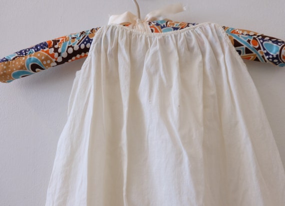 1930's Vintage Baby Cotton Summer Sleeveless Maxi… - image 4