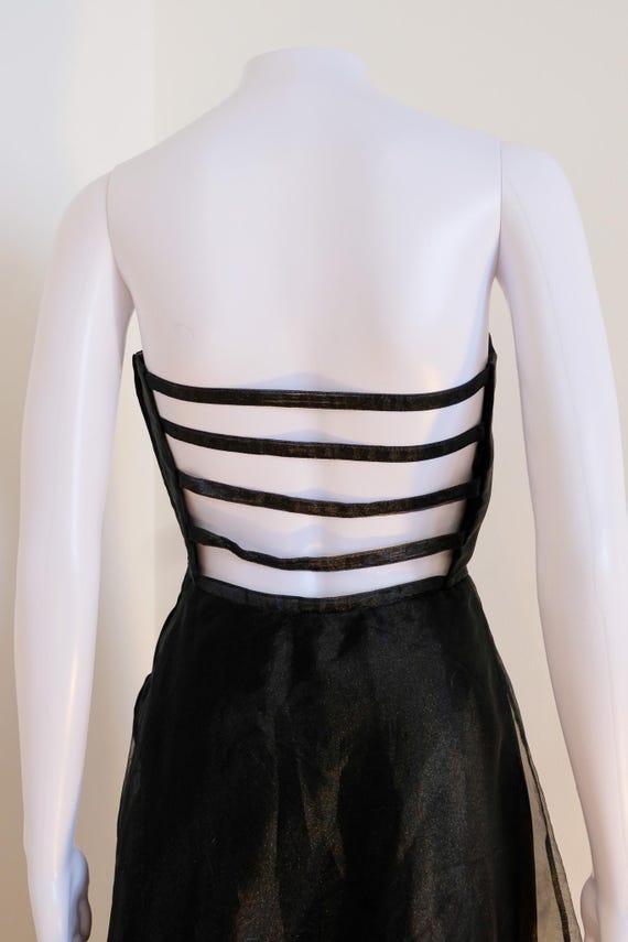 USA Designer sparkle 2000s gown