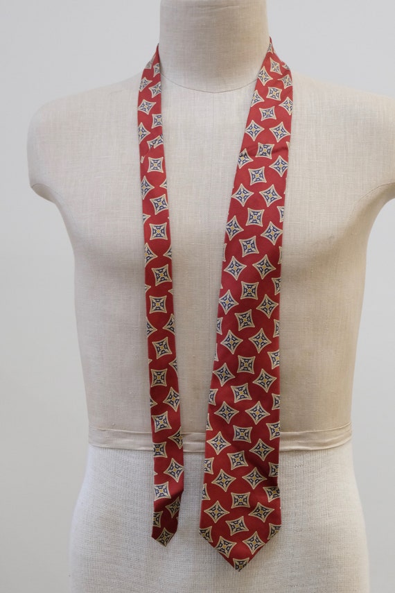 1990's Vintage Liberty Of London Silk Necktie / D… - image 7