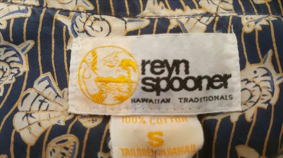 1970's Vintage Reyn Spooner Light Cotton Hawaiian… - image 5