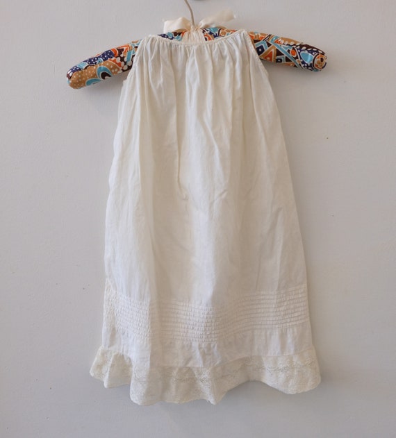 1930's Vintage Baby Cotton Summer Sleeveless Maxi… - image 6