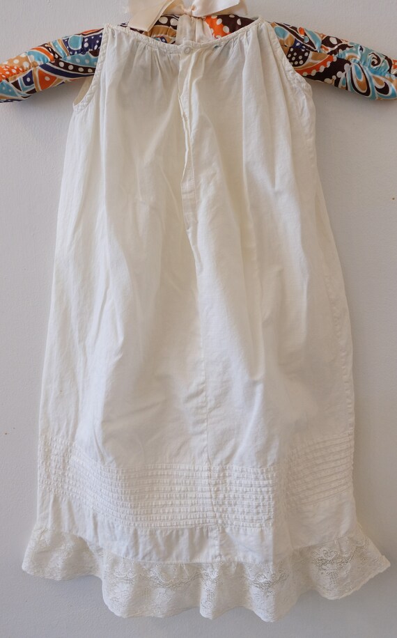 1930's Vintage Baby Cotton Summer Sleeveless Maxi… - image 10