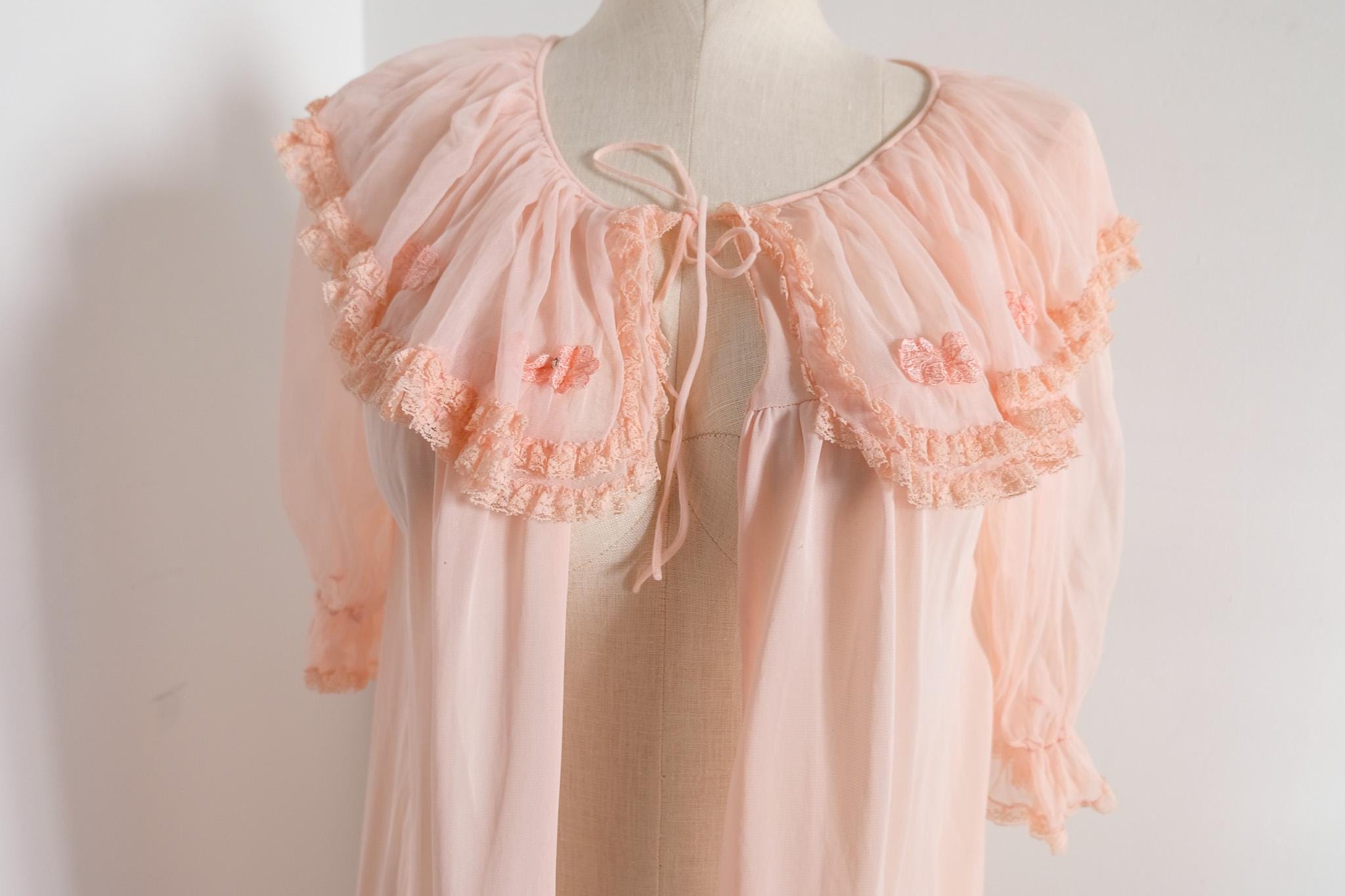 Open Front Night Gown - Etsy Open Front Night Gown - Etsy