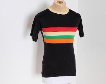 1960's vintage mens T-shirt "Campus" - Medium Cotton Knit