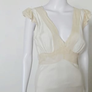 lady duff slip dress 1930, Vintage Nightgown, Lady Duff Label and Robe, No Label