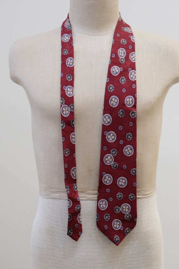 1990's Vintage Liberty Of London Silk Necktie / T… - image 6