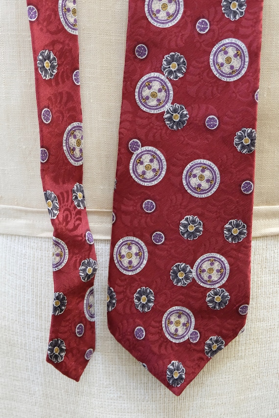 1990's Vintage Liberty Of London Silk Necktie / T… - image 9