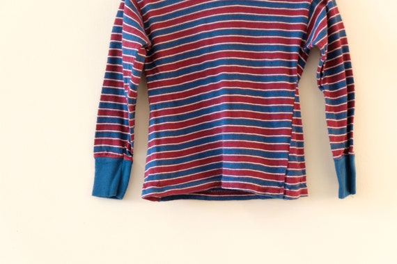 1960's Vintage Little Kids Mod Stripe Polyester K… - image 4
