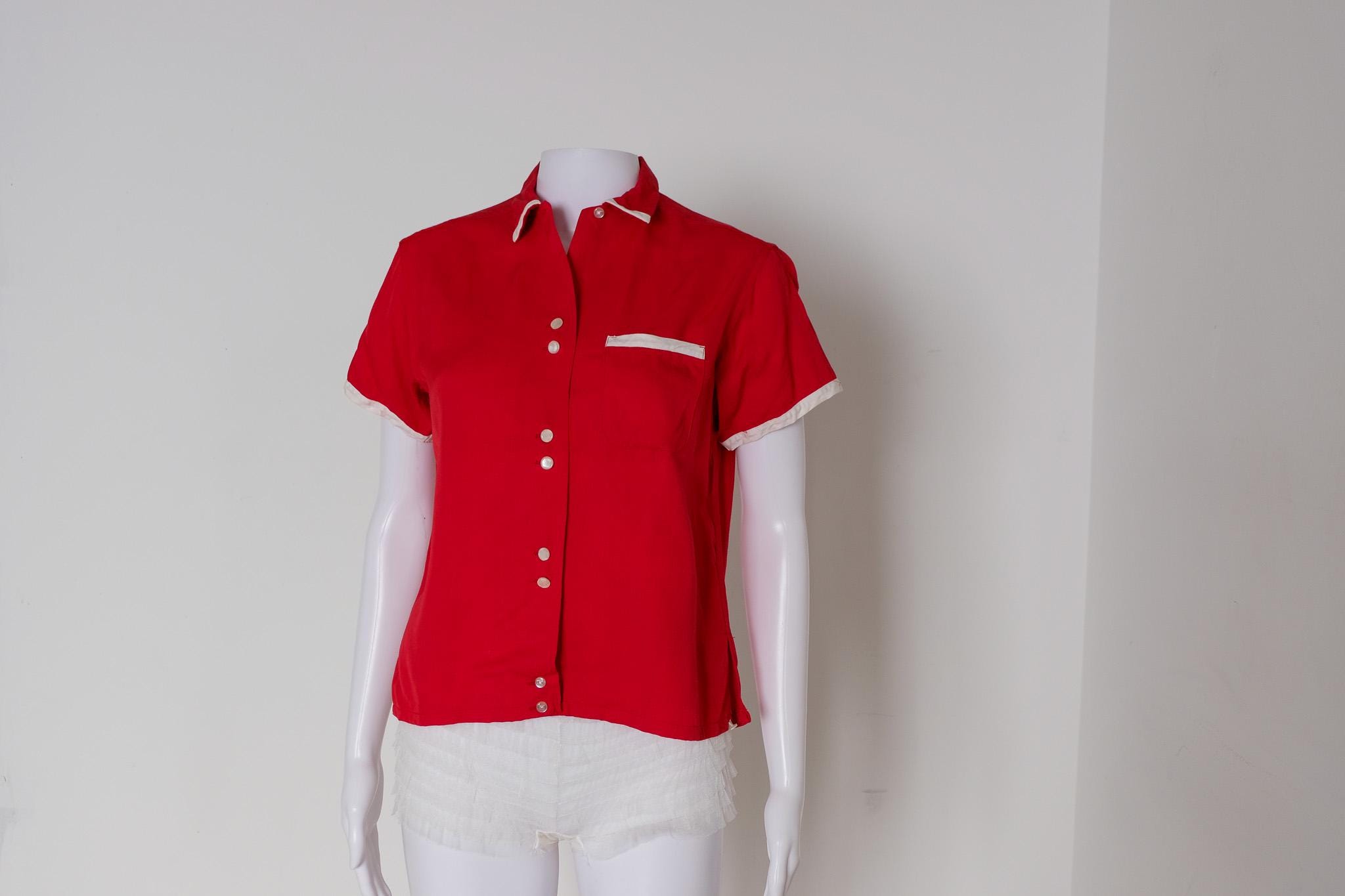 Crown Prince Bowling Shirt - Etsy