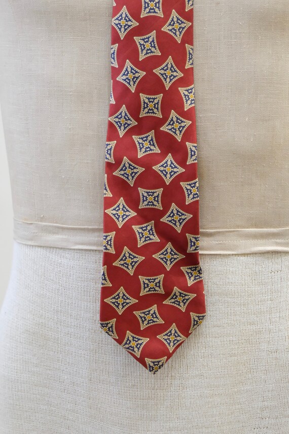 1990's Vintage Liberty Of London Silk Necktie / D… - image 4