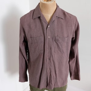 1950's Rayon Shirt - Etsy
