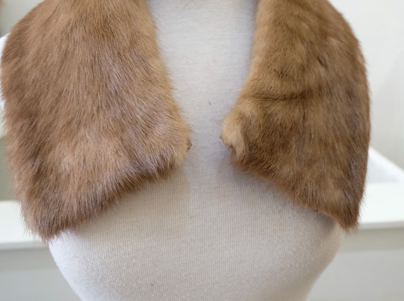 1950's Vintage Tones of Ranch Brown Mink Fur Coll… - image 7