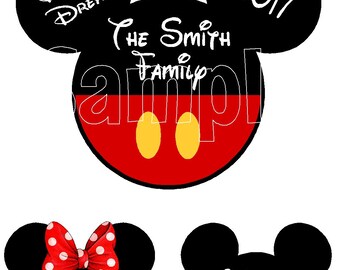 New Thicker Magnets! Disney Cruise Line Mickey Minnie Mouse Family Set Porthole Stateroom Door Magnet Buy 3 small heads get 1 free!!!