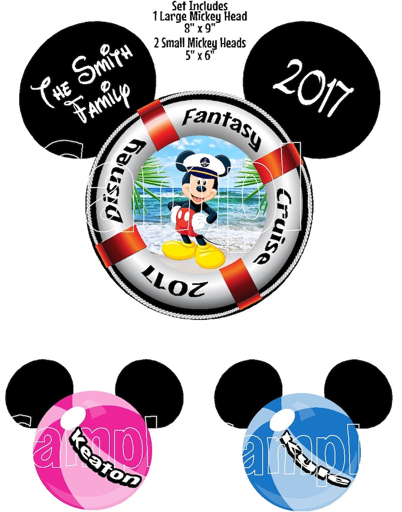 Disney Cruise Line Minnie Mouse Door Magnet